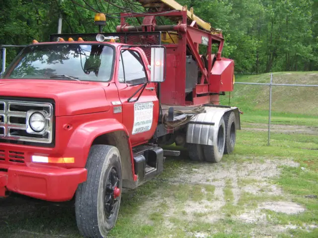 1978 gmc 6500 tandem truck 427ci gas engine 4bbl carb 13 speed road ranger trans