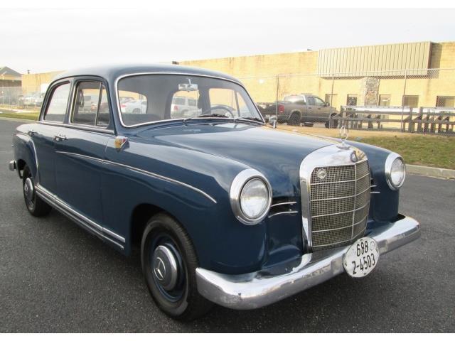1960 mercedes-benz 180b ponton w120 sedan rare find must see & drive great look