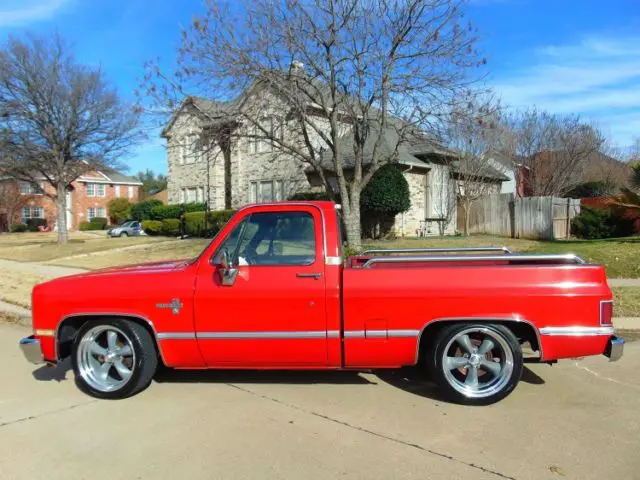 1987 chevrolet pickup 1/2 ton chevy truck square body lowered c-10 silverado