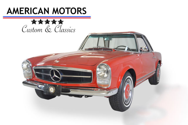 1967 mercedes 230 sl roadster with hardtop, gorgeous restoration, runs perfect