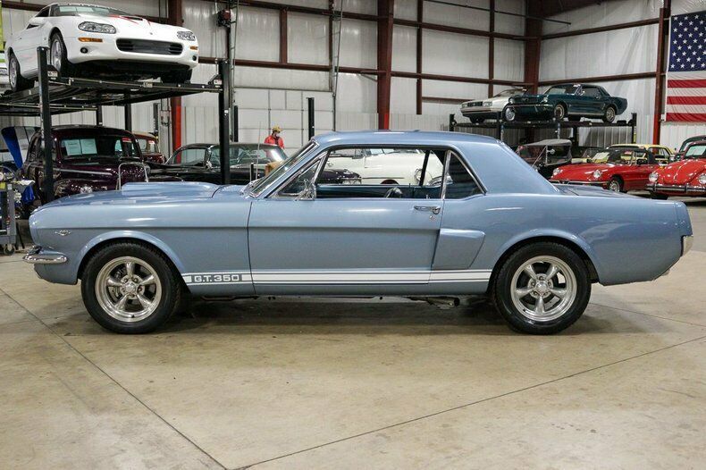1966 ford mustang gt350 55938 miles blue coupe 302 v8 5-speed manual