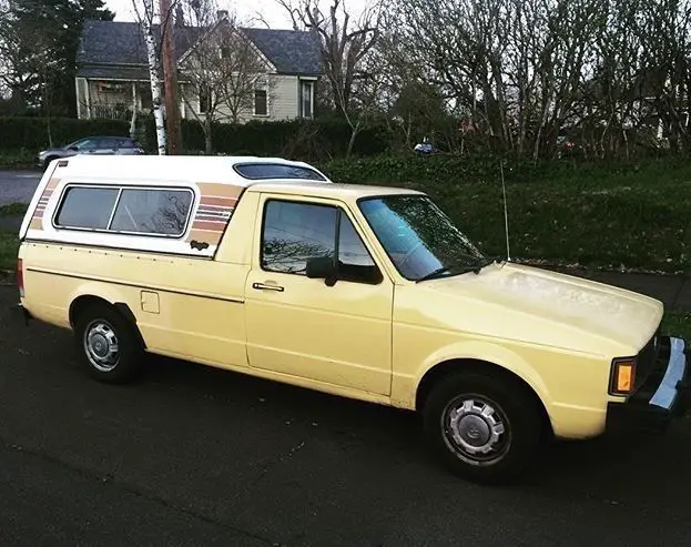 1981 vw diesel rabbit truck
