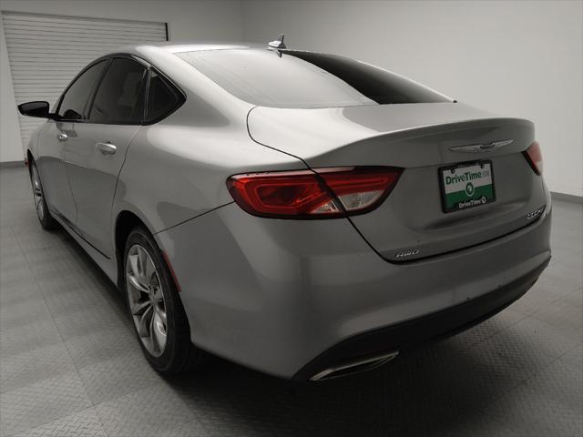 2015 chrysler 200 s
