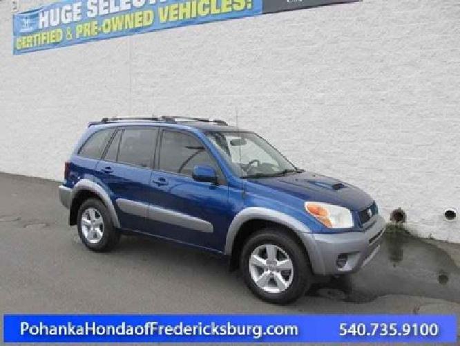 2005 toyota rav4 in fredericksburg, va