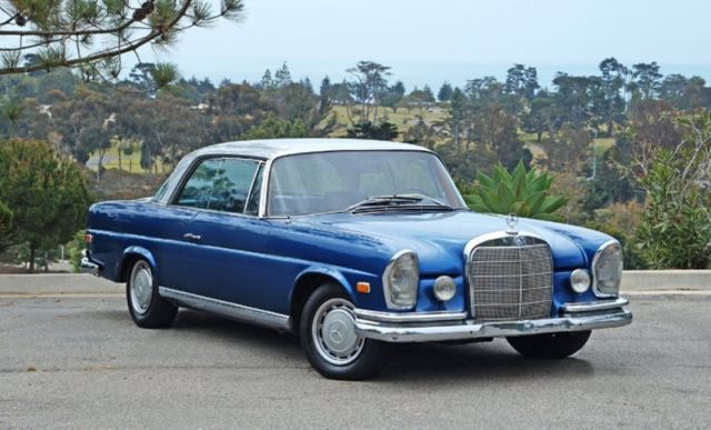 1966 mercedes-benz 250se coupe: beautiful, mechanically strong and solid w111