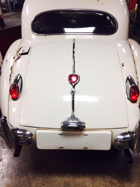 1956 jaguar xk140 fhc featuring automatic transmission (all original)