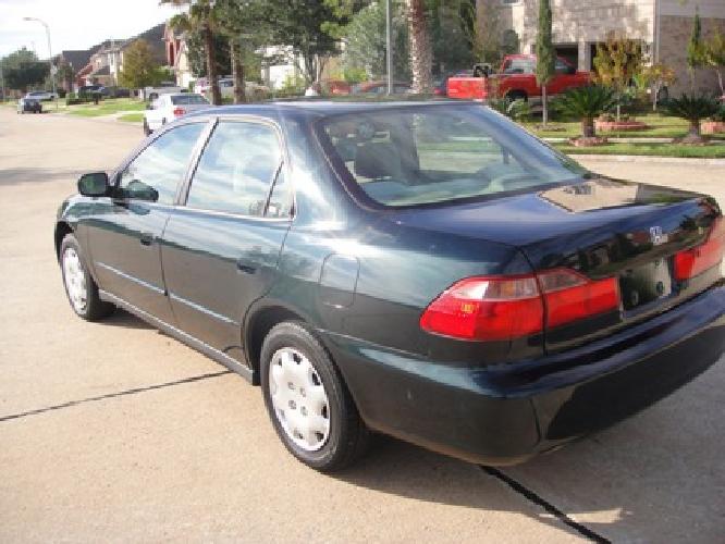 1999 honda accord lx 5 speed manual **115k miles** excellent condition in houston, tx
