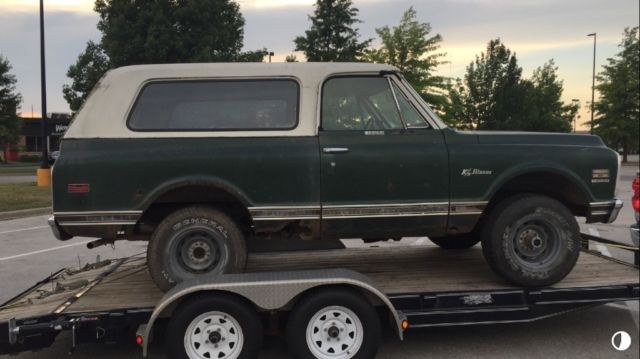 1972 k5 blazer. barn find