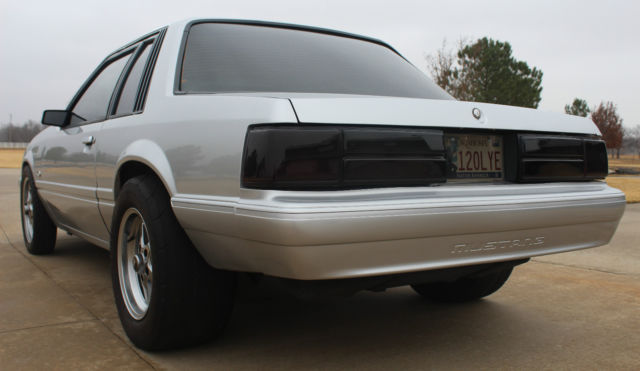 1986 mustang lx notchback coupe 331 street/street
