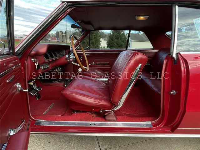 1965 pontiac gto, montero red with 70,000 miles available now!