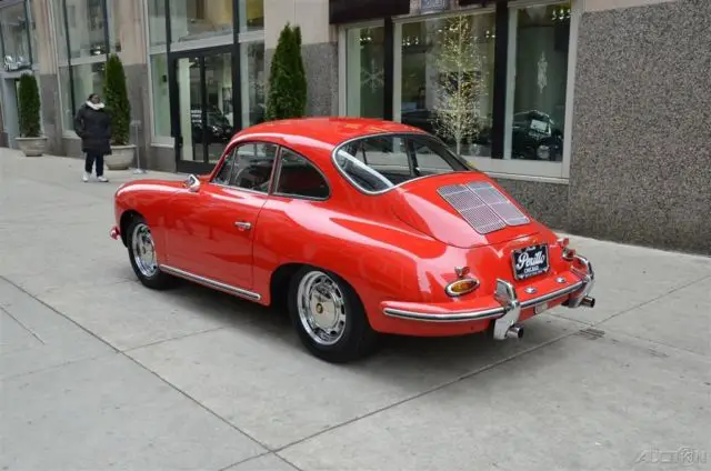 1964 porsche 356c /1600 karmann coupe car comes with coa