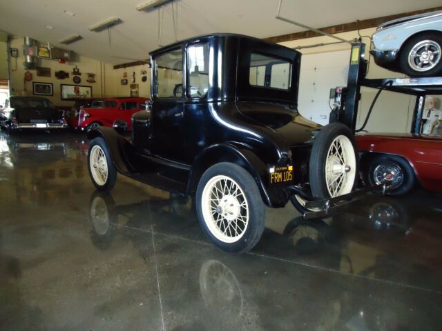 1927 ford model t doctors coupe clear california title
