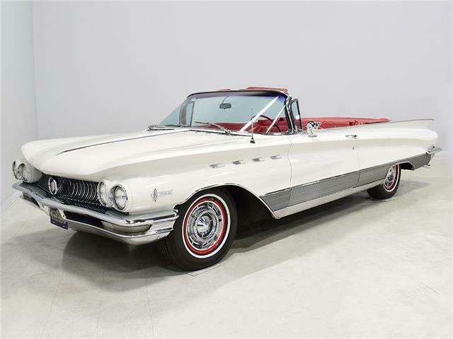 1960 buick electra 225 3394 miles arctic white convertible 401 cubic inch v8 au