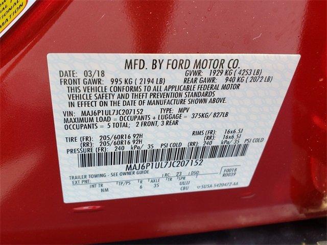 used 2018 ford ecosport 4wd se north little rock, ar 72117 for sale in north little rock, arkansas