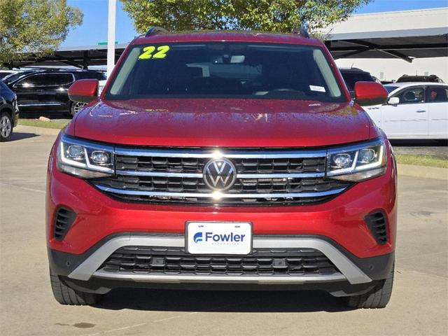 2022 volkswagen atlas 2.0t se w/technology