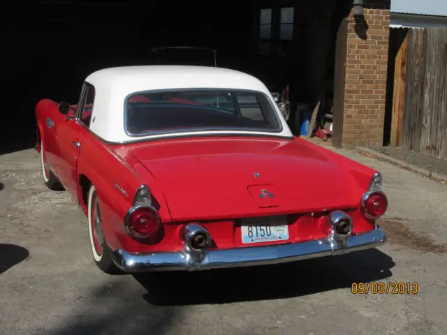 1955 ford thunderbird 292 v8 original & stock