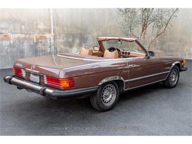 1976 mercedes-benz 450sl in beverly hills, california