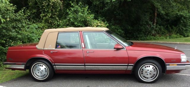 1989 candy apple red park ave with tan roadster top driven daily