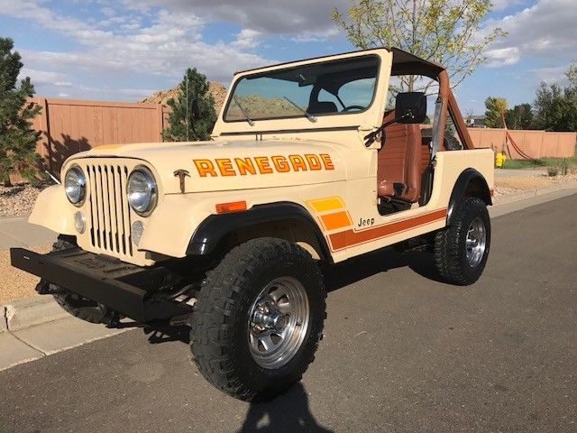 1983 cj-7 renegade only 84k miles and jamaica beige from new mexico