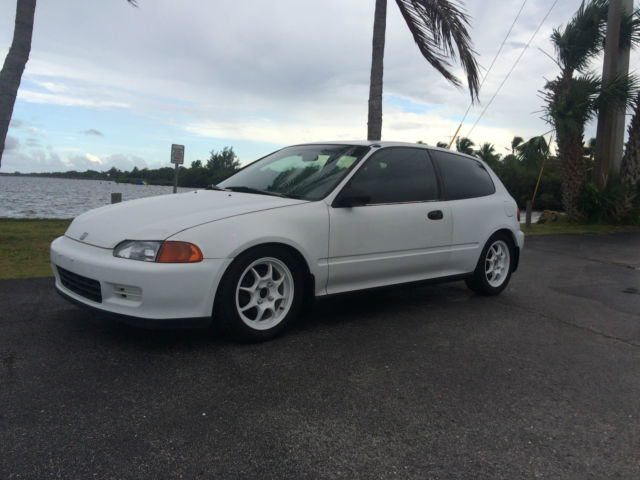 1993 honda civic vx hatch b16 vtecjackson racing supercharger cold ac no reserve
