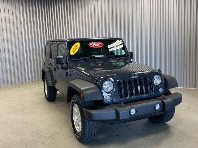 used 2016 jeep wrangler 4wd unlimited sport indianapolis, in 46239 for sale in indianapolis, indiana