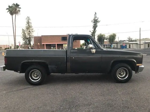 1984 chevrolet c10 shortbed v8 rust free az truck no reserve!!