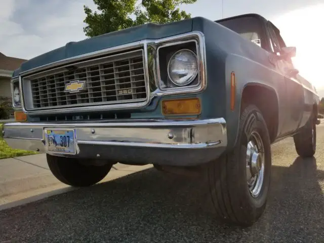 1973 chevrolet custom 20 - low miles, fresh interior, killer patina & more! c20