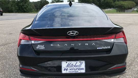 2022 Hyundai Elantra hev blue