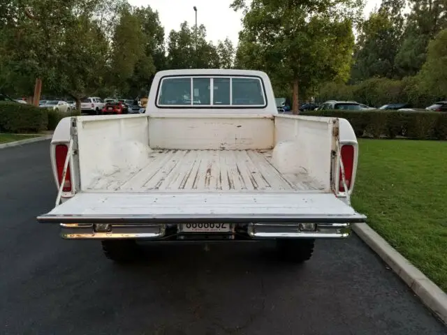 1976 ford f-250 ranger 4x4 390 v8 4bbl holley 650 carb c6 a/t original a/c truck