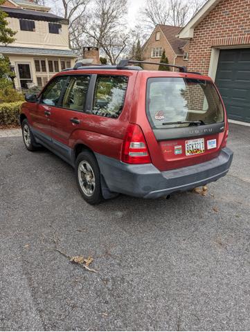 2003 subaru forester 2.5 x