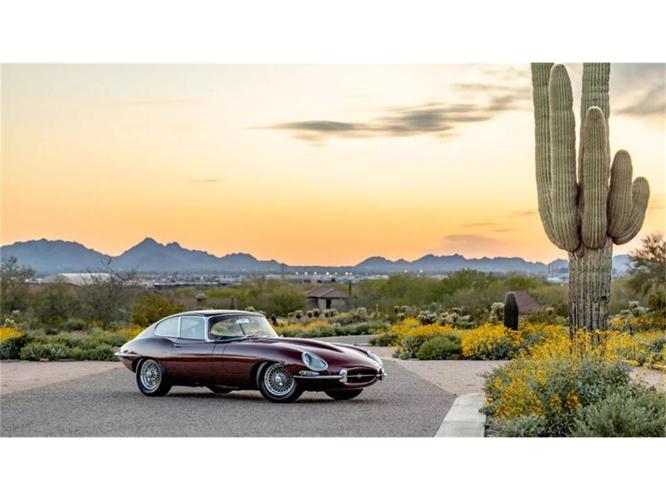 1967 jaguar e-type in scottsdale, arizona