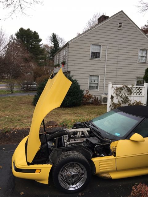 1991 chevrolet corvette convertible 5.7 l