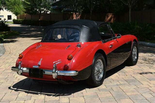 1967 austin healey 3000 roadster 6 cylinder 4 speed manual florida car