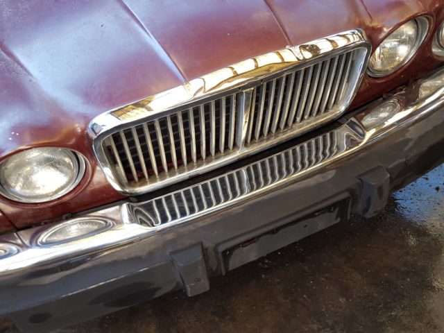 1979 jaguar xj6. corvette 350 v8 conversion fixxer upper parts car! no reserve!!