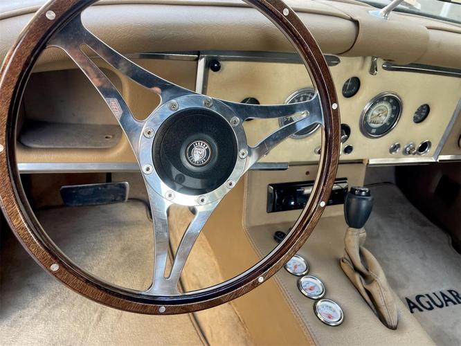 1958 jaguar xk150 in los angeles, california