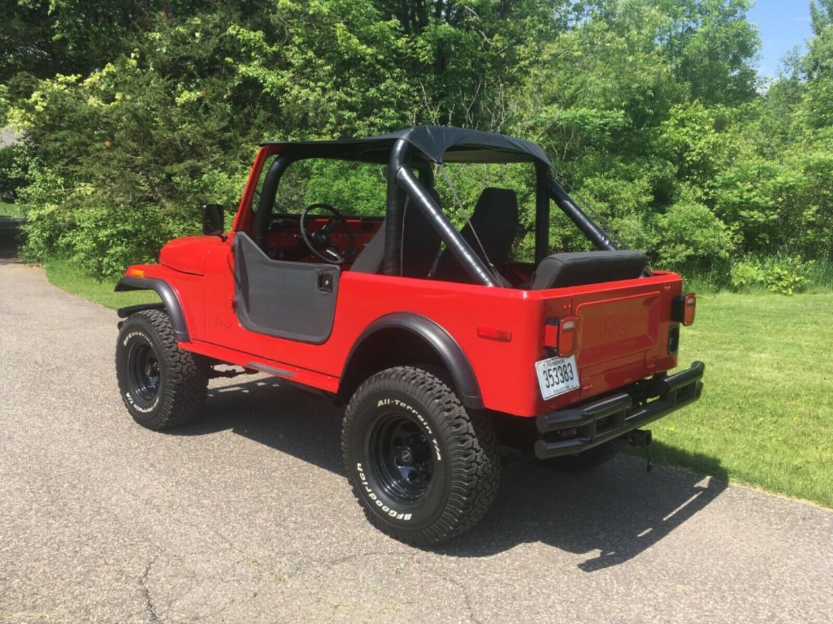1976 jeep cj-7 mechanically restored quadratrac automatic