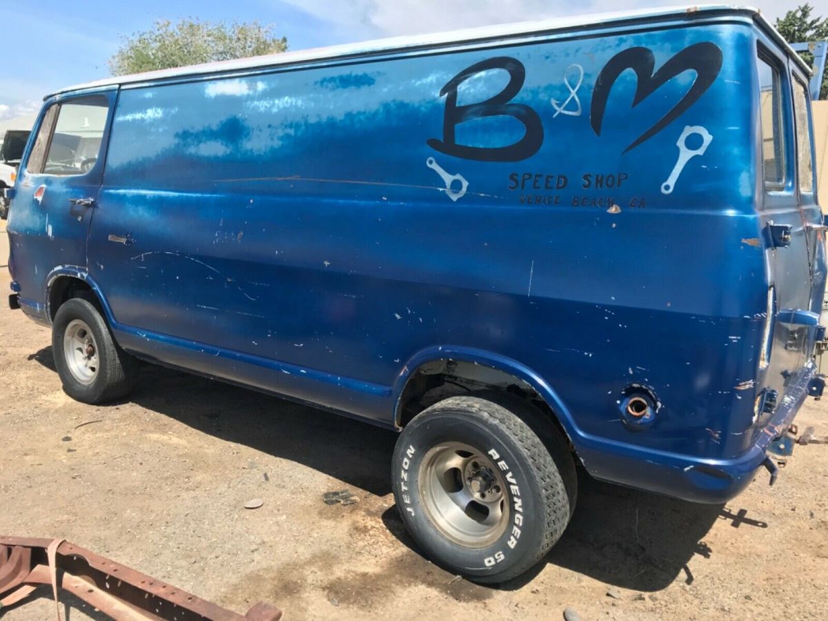 1967 chevy van ....blank slate classic van!