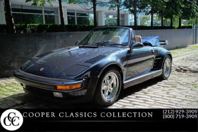 1988 porsche 930 turbo cabriolet factory m505 slant nose