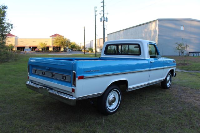 1971 ford f100 sport custom styleside pickup truck explorer package 70+ pictures