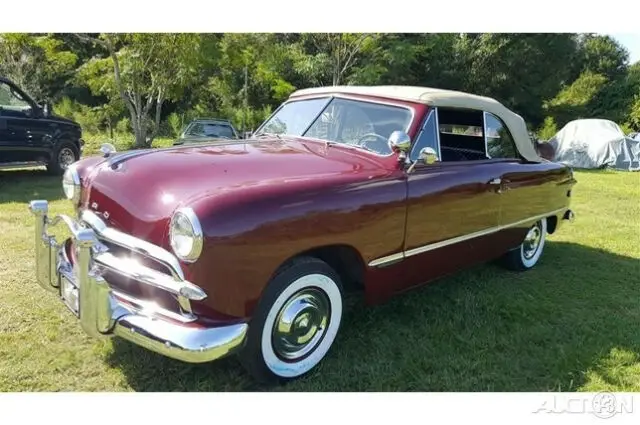 1949 ford custom restored convertible classic show car coupe v8 flathead fsbo
