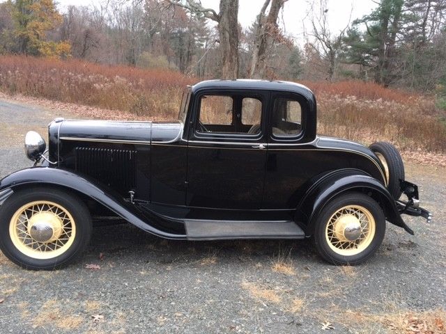 1932 ford model b standard 5 window coupe - survivor