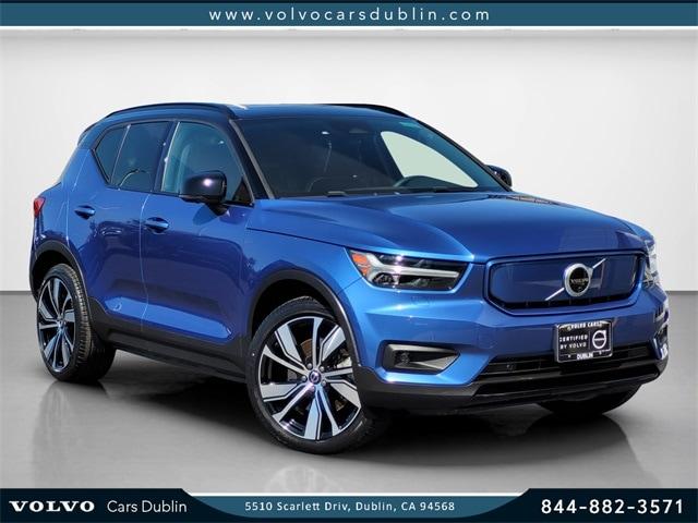 2021 volvo xc40 recharge pure electric p8
