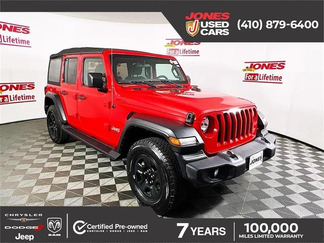 2021 jeep wrangler unlimited sport