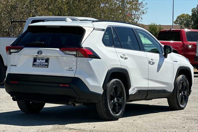 2021 toyota rav4 hybrid le