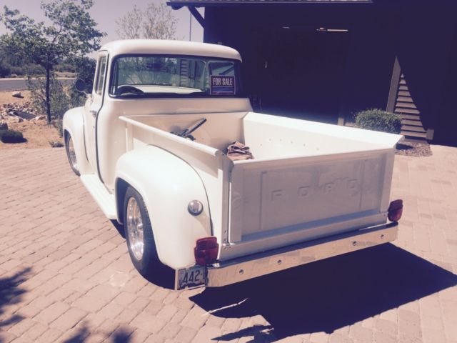 1956 ford f-100 big window custom, lowered, show truck