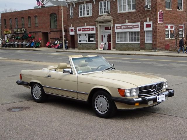 1986 mercedes benz 560sl roadster 31k miles