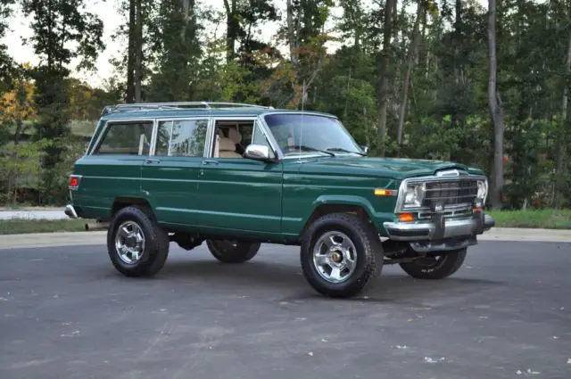 1982 jeep wagoneer â€“ restored with cummins 12 valve - 2 owner vehicle