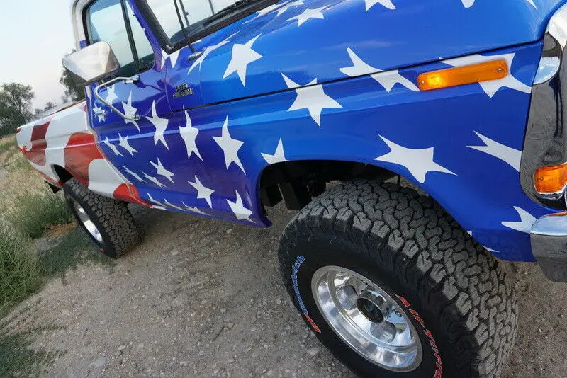 rare 1979 ford f250 4x4, fully loaded, automatic, air conditioning, team america