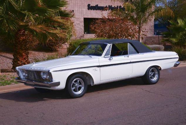 1963 plymouth max wedge convertible no reserve