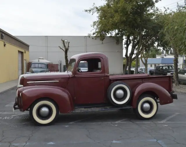 pickup truck flathead v8 hot rod rat custom vtg 1942 12947 1948 1941 old patina
